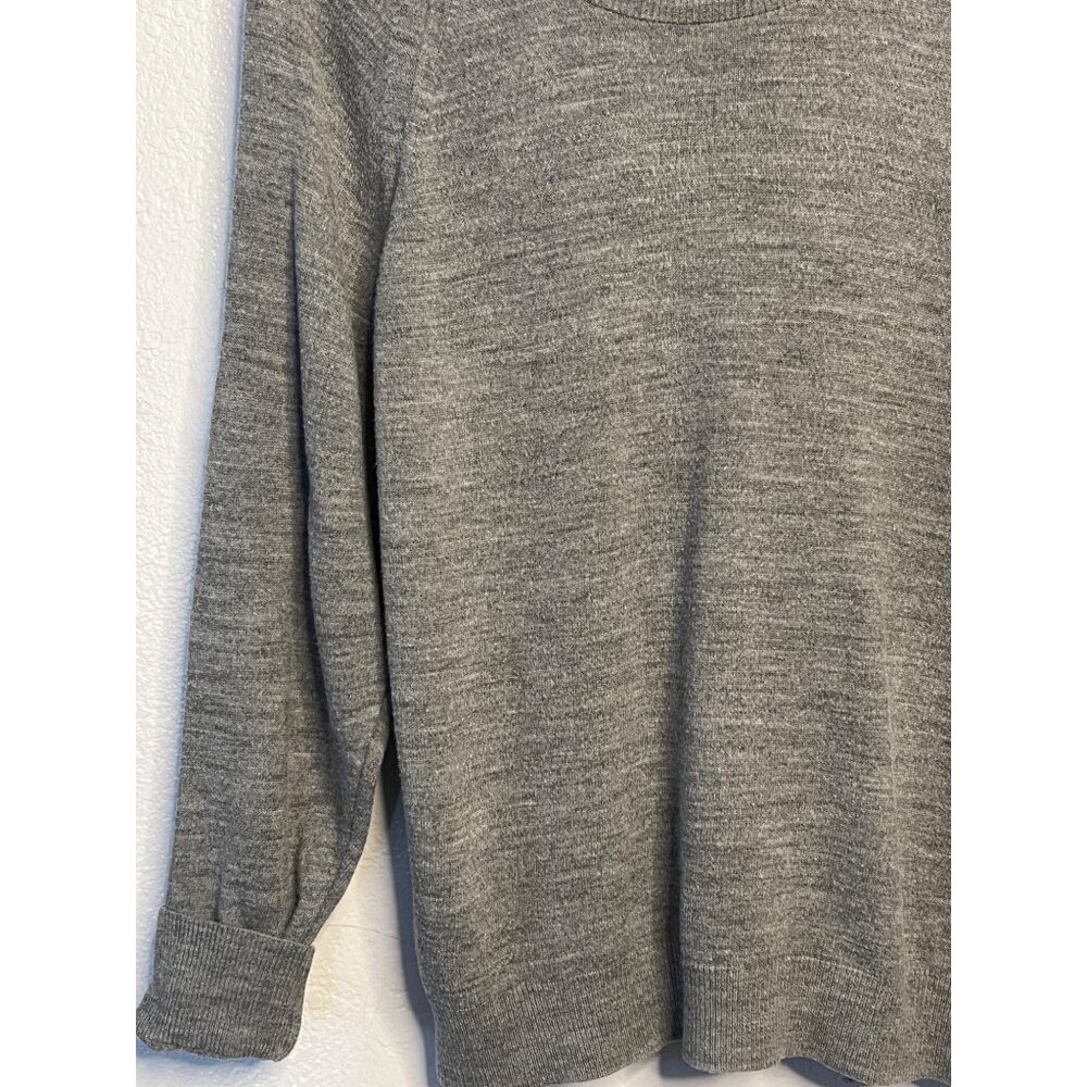 Vintage Designers Originals Womens 38 Medium Gray Turtleneck Sweater USA Acrylic - Picture 9 of 16